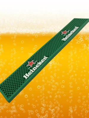 Tapetes para bar Heineken